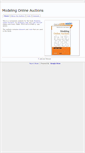 Mobile Screenshot of modelingonlineauctions.com